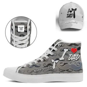 Client Gifts,Personalized Combo Offer for Father's Day, Custom Breathable Shoes and Perfect Gift for Dad/Father