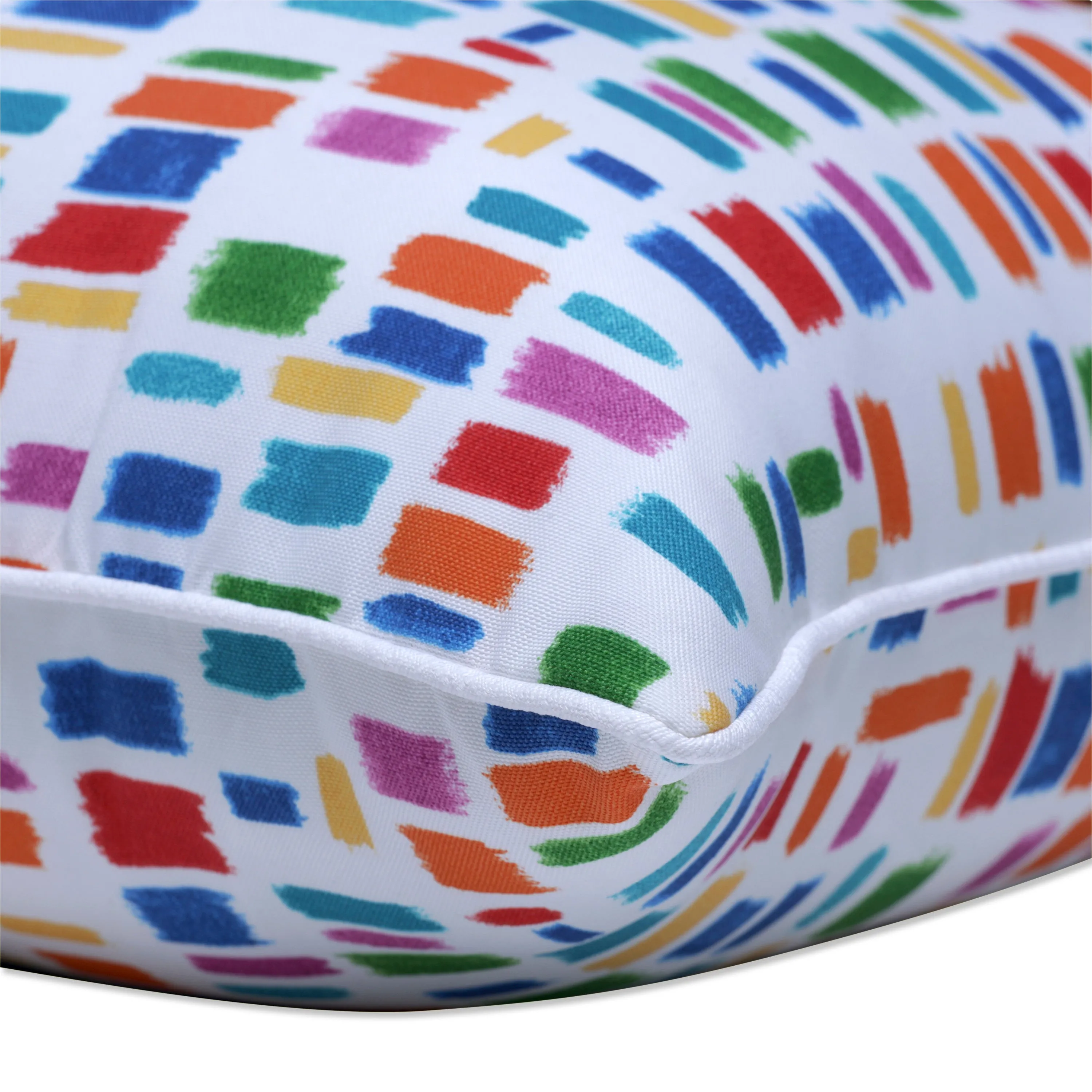 Color Tabs Primaries 25-Inch Floor Pillow