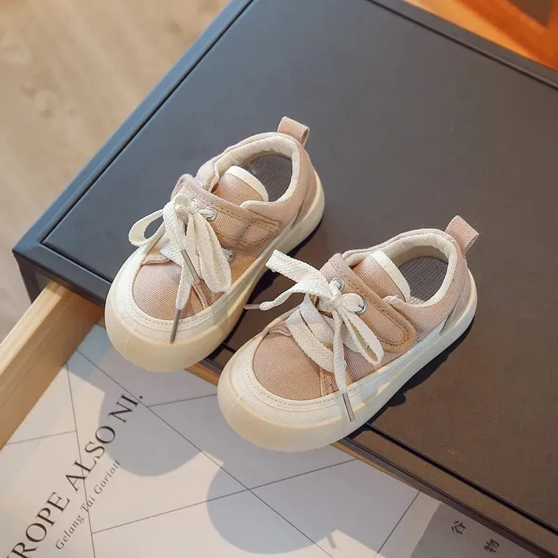Colorful Kids Canvas Sneakers
