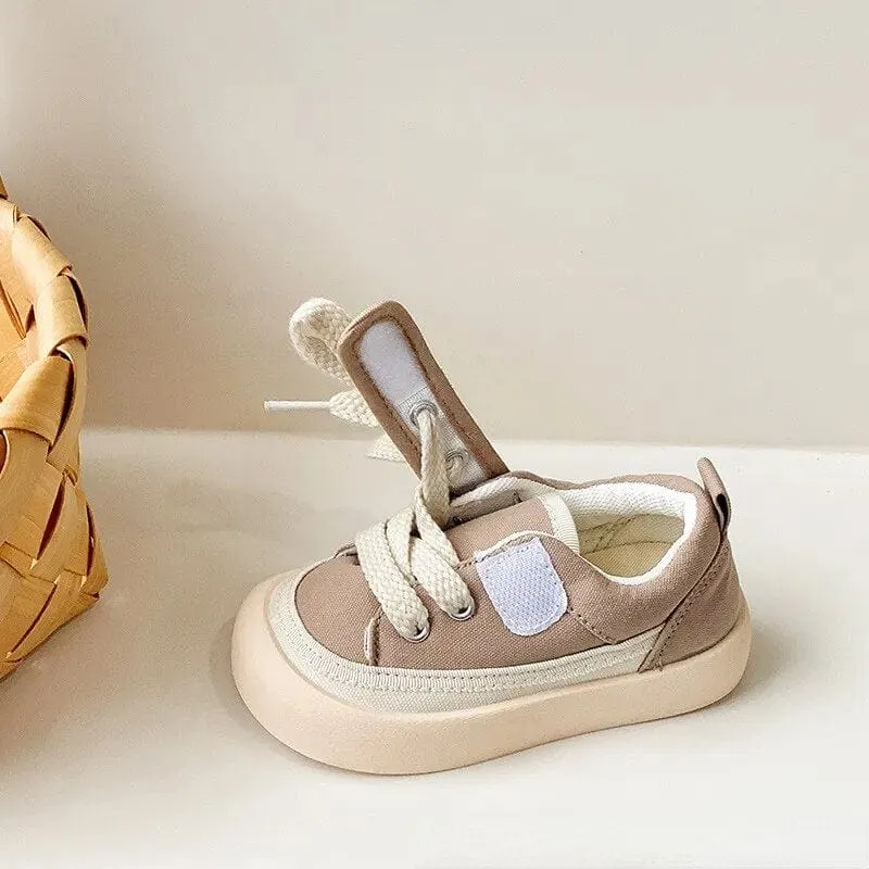 Colorful Kids Canvas Sneakers