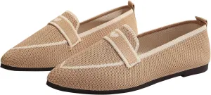 Comfortable Pointed Toe Flats Shoes Women Casual Walking Shoes Comfort Low Heel Shoes Fashion Shoes Basic Shoe