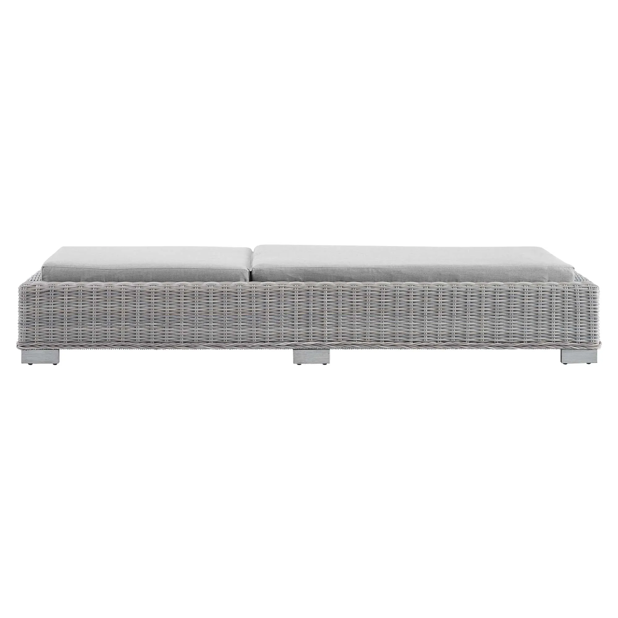 Conway Sunbrella® Outdoor Patio Wicker Rattan Chaise Lounge by Modway