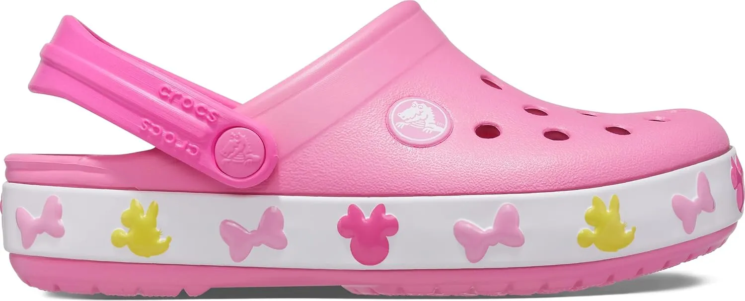 Crocs Unisex-Child Disney Mickey and Minnie Mouse Clogs, Light Up Shoes