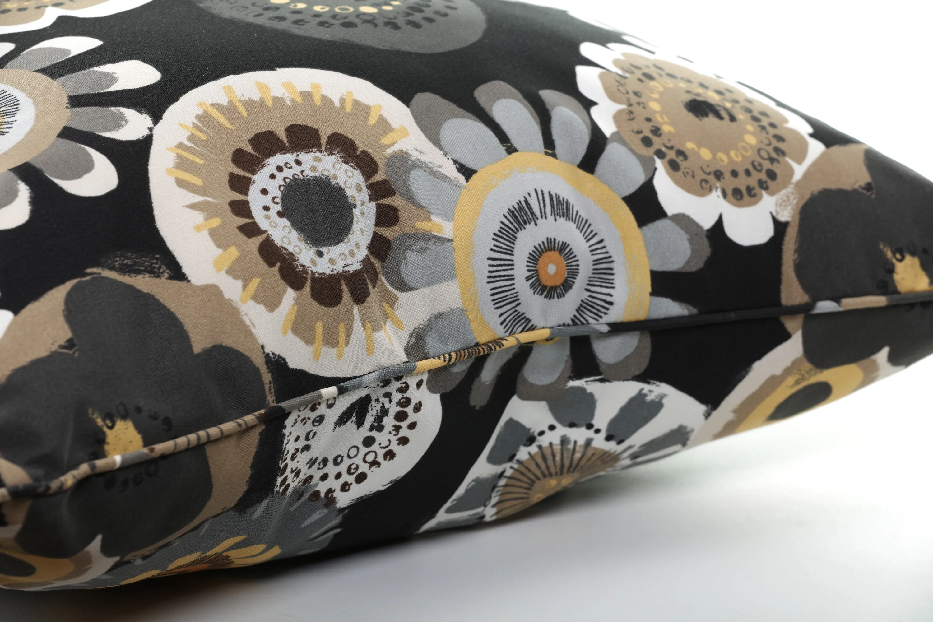 Crosby Ebony 25-Inch Floor Pillow