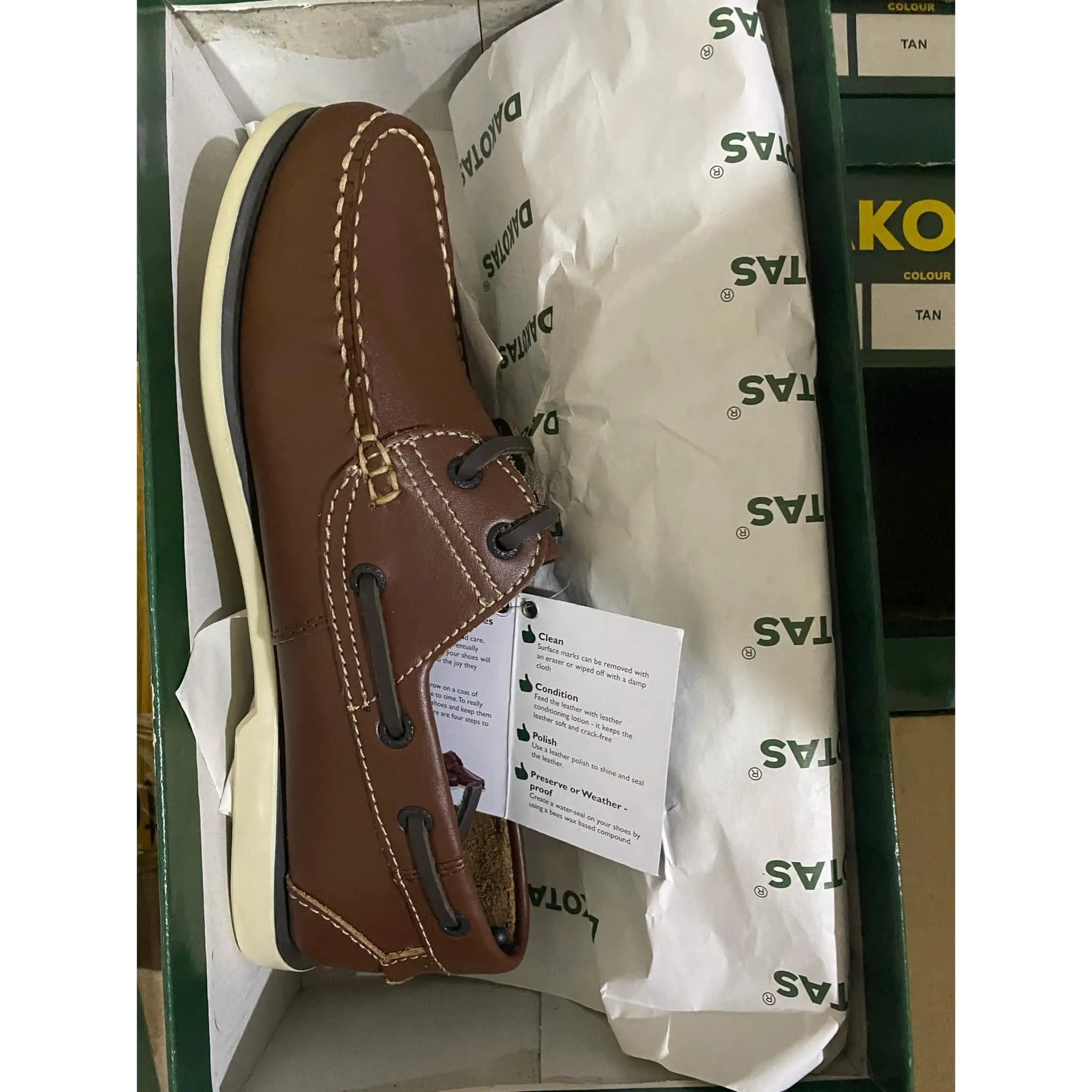 Dakotas Docksiders - Brown