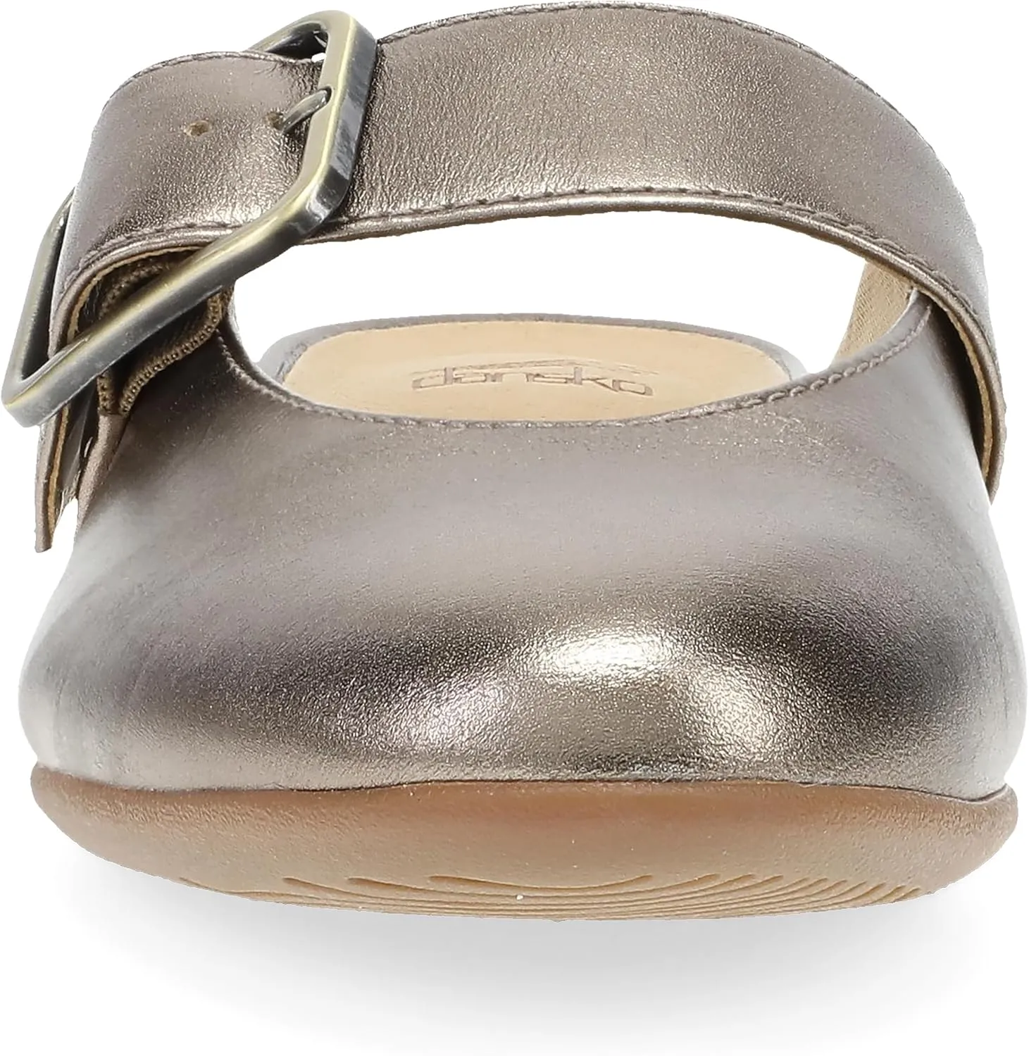 Dansko Lotus Mule Mary Jane Flats for Women - Arch Support, Soft Leather, Adjustable Buckle, All-Day Comfort, Quality Construction