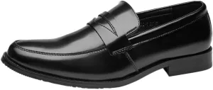Dress Oxford for Men Slip On Casual Shoes New Men Business Leather Shoes Fashion Breathable Loafers Shoes Classic Low Top Height Increase Shoes