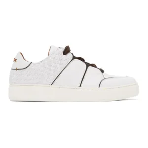 Ermenegildo Zegna White Tiziano Sneakers