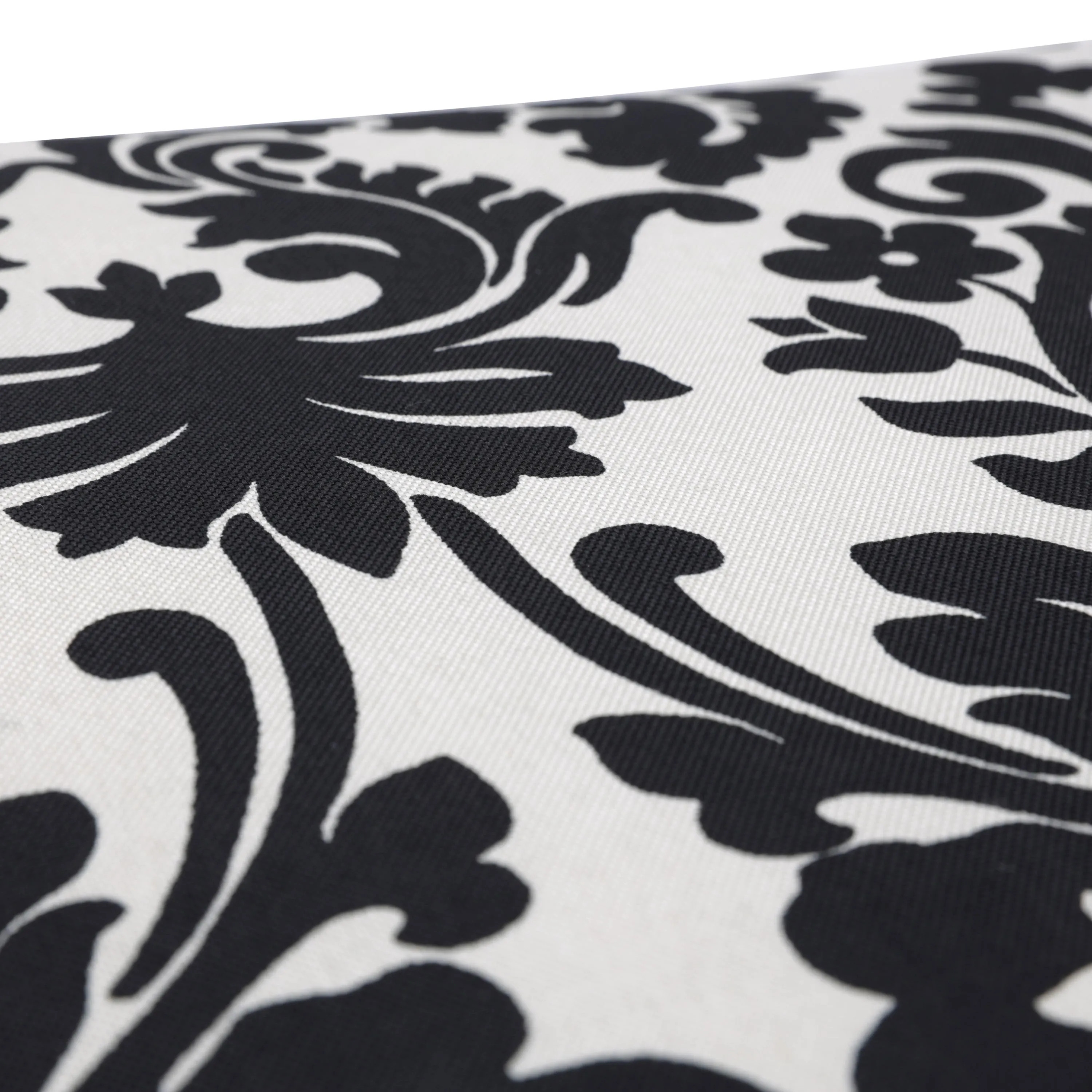 Essence Black/Beige Oversized Rectangle Throw Pillow (Set Of 2)
