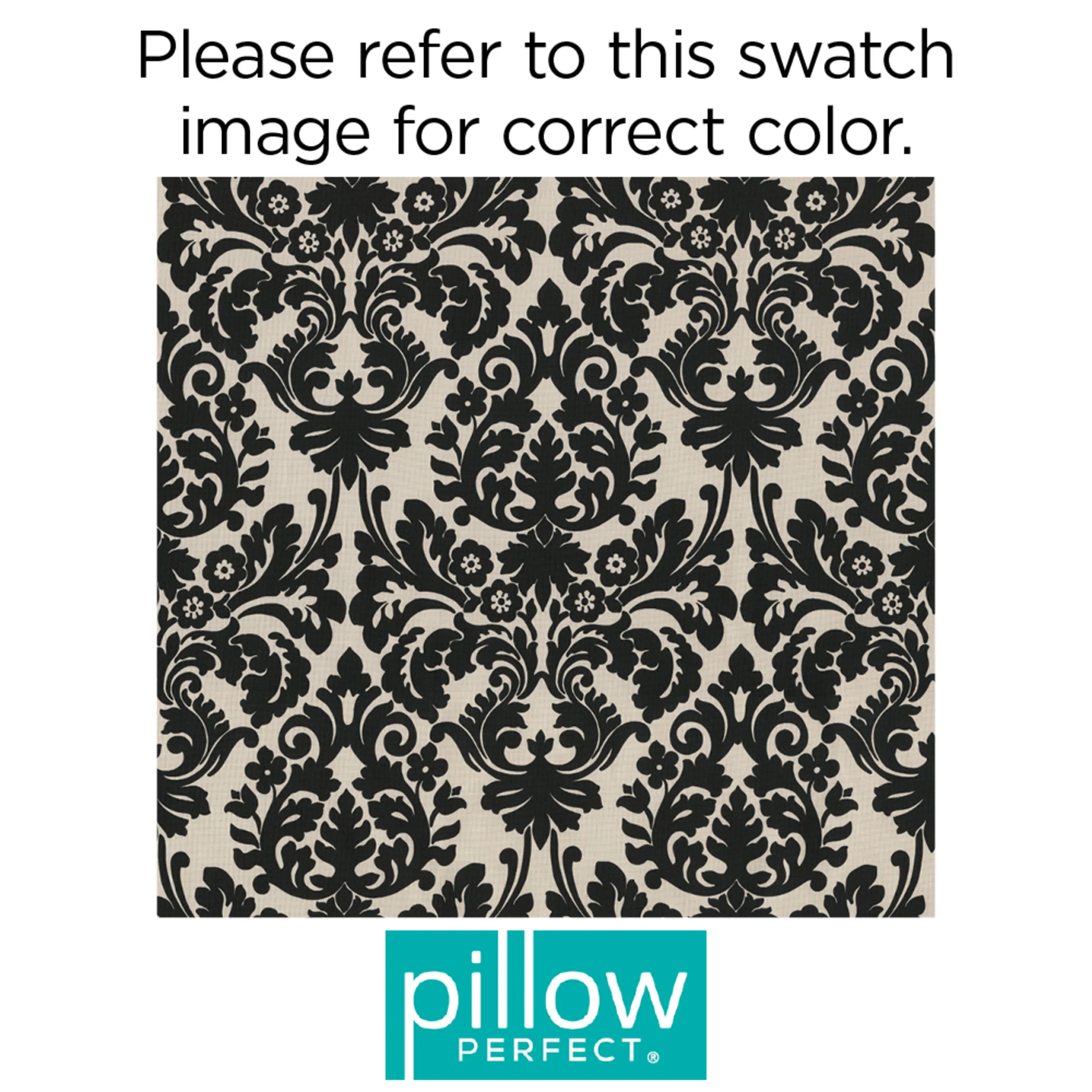 Essence Black/Beige Oversized Rectangle Throw Pillow (Set Of 2)