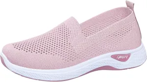 Extra Wide Shoes for Women Casual Walking Work Sneakers Ladies Wide Width Orthopedic Comfort Wear Slip on Sneakers