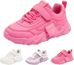 Fashion Kids' Flat Shoes Boys Girls Lightweight Fashion Sneakers Low Top Casual School Walking Tennis Shoes