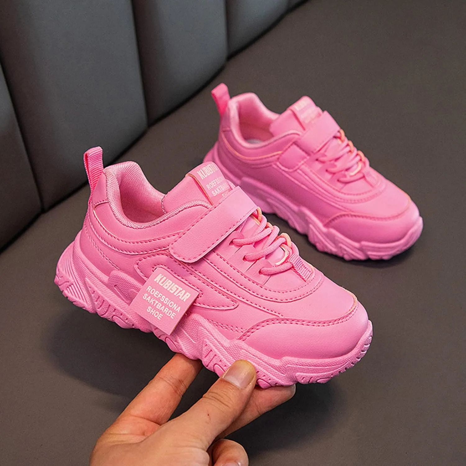 Fashion Kids' Flat Shoes Boys Girls Lightweight Fashion Sneakers Low Top Casual School Walking Tennis Shoes