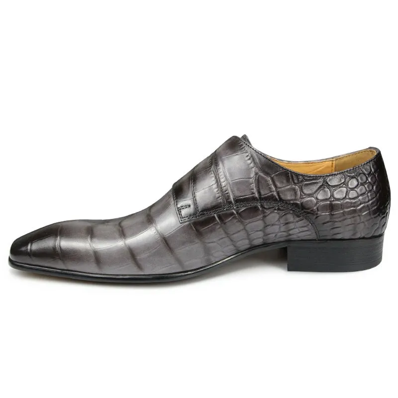Fashion Pointed Toe Buckle Shoes