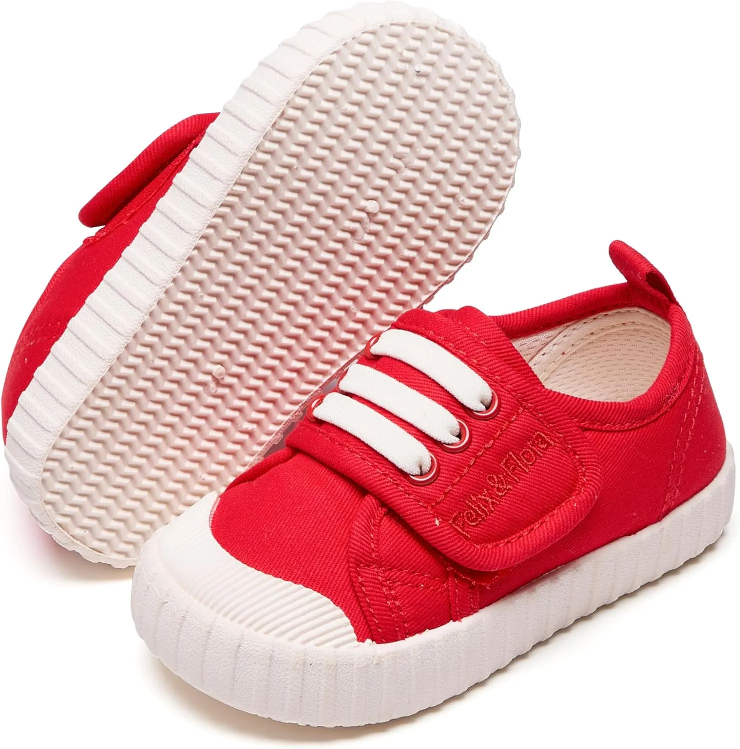 Felix & Flora Toddler/Little Kid Girls Running Shoes Sports Sneakers Princess Casual Glitter Shoes.