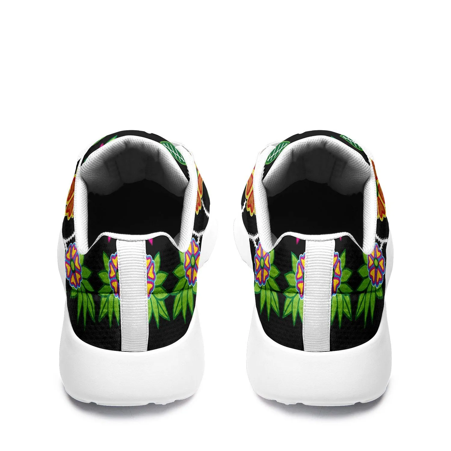 Floral Beadwork Ikkaayi Sport Sneakers