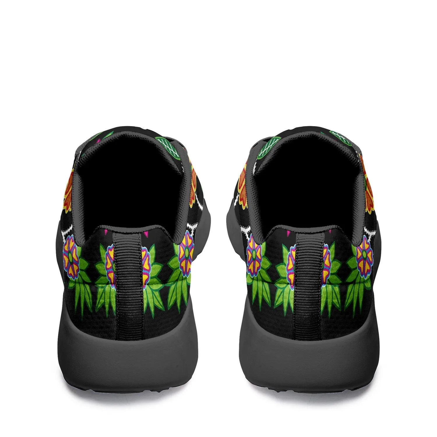 Floral Beadwork Ikkaayi Sport Sneakers