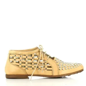 Forte S184221 Natural Lace-Up Shoes