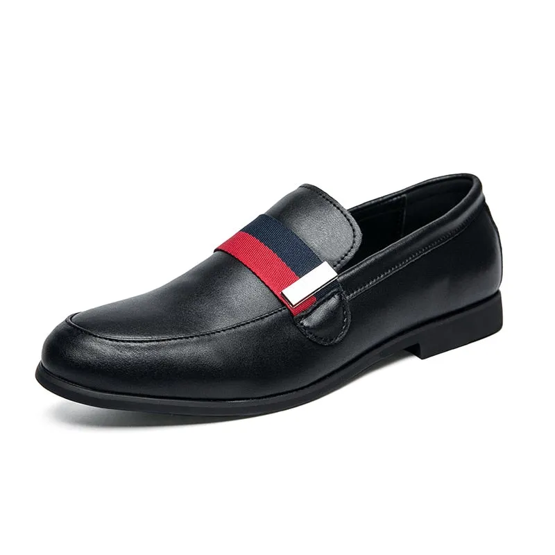 Genuine Leather Slip Men's Dress Shoes