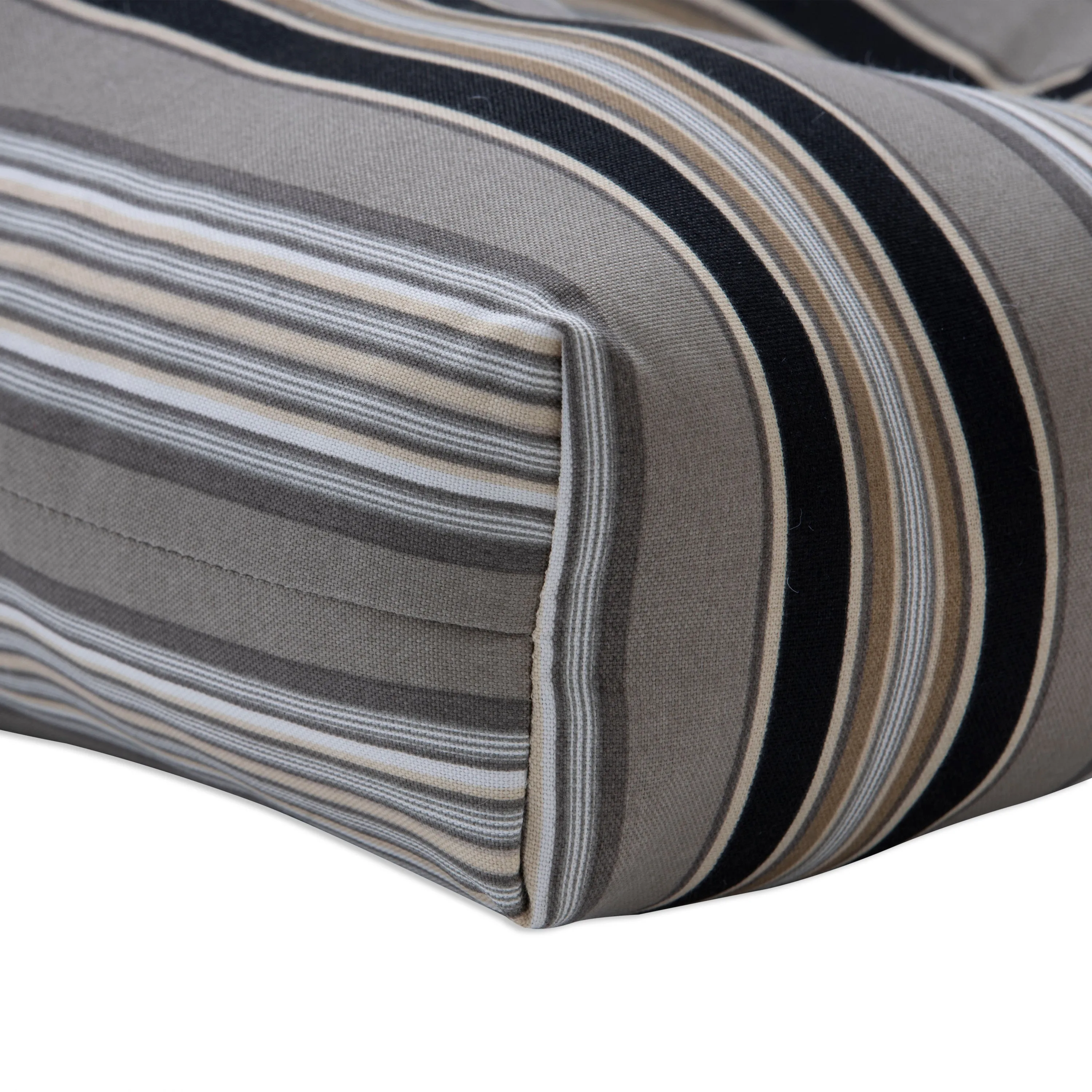 Getaway Stripe Black 48" Blown Bench