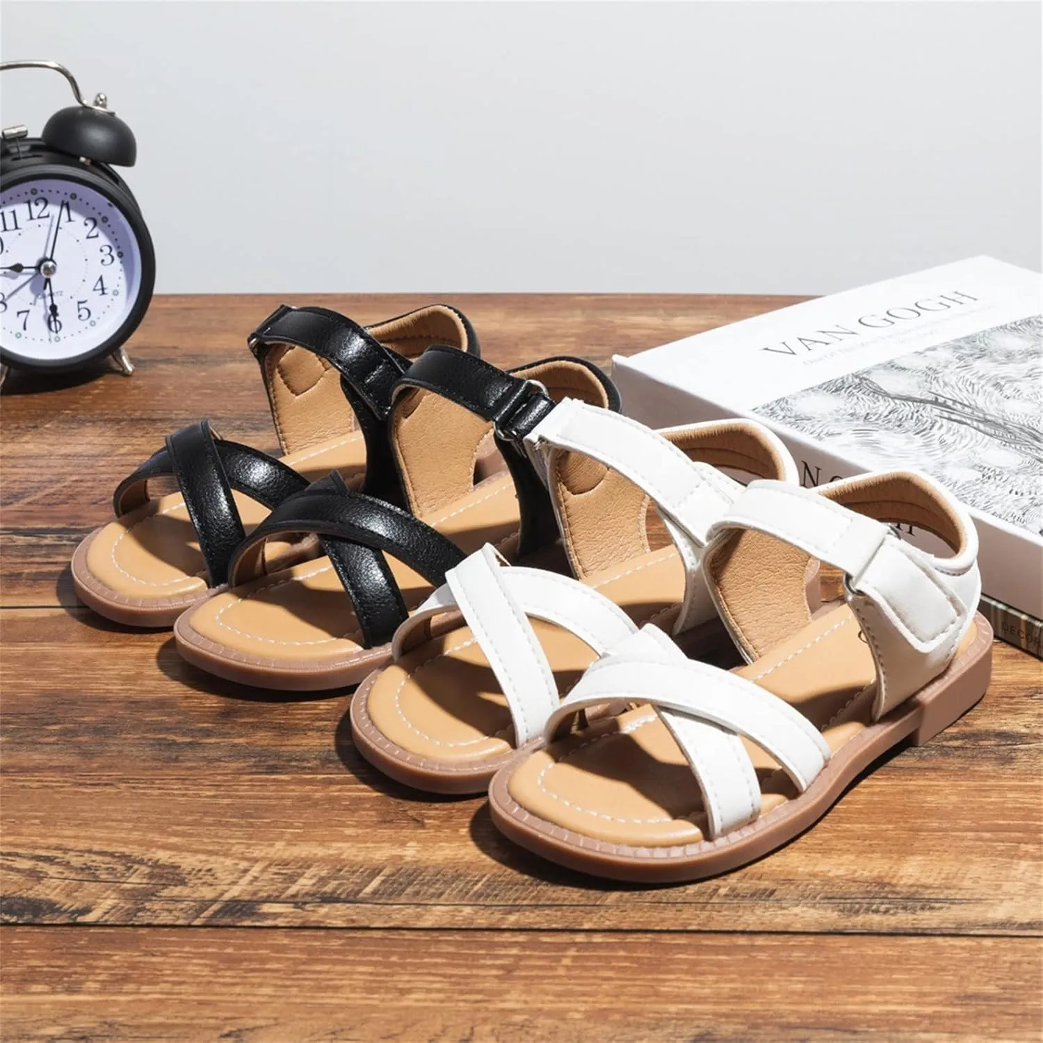 Girls Fashion Shoes Children Shoes 1 to 6 Years Fashion Comfortable Soft Sole Beach Outdoor Flat Casual Sandals