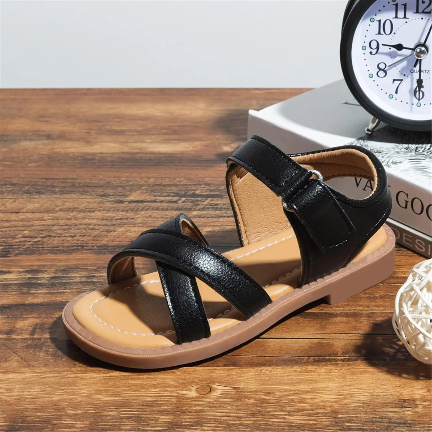 Girls Fashion Shoes Children Shoes 1 to 6 Years Fashion Comfortable Soft Sole Beach Outdoor Flat Casual Sandals