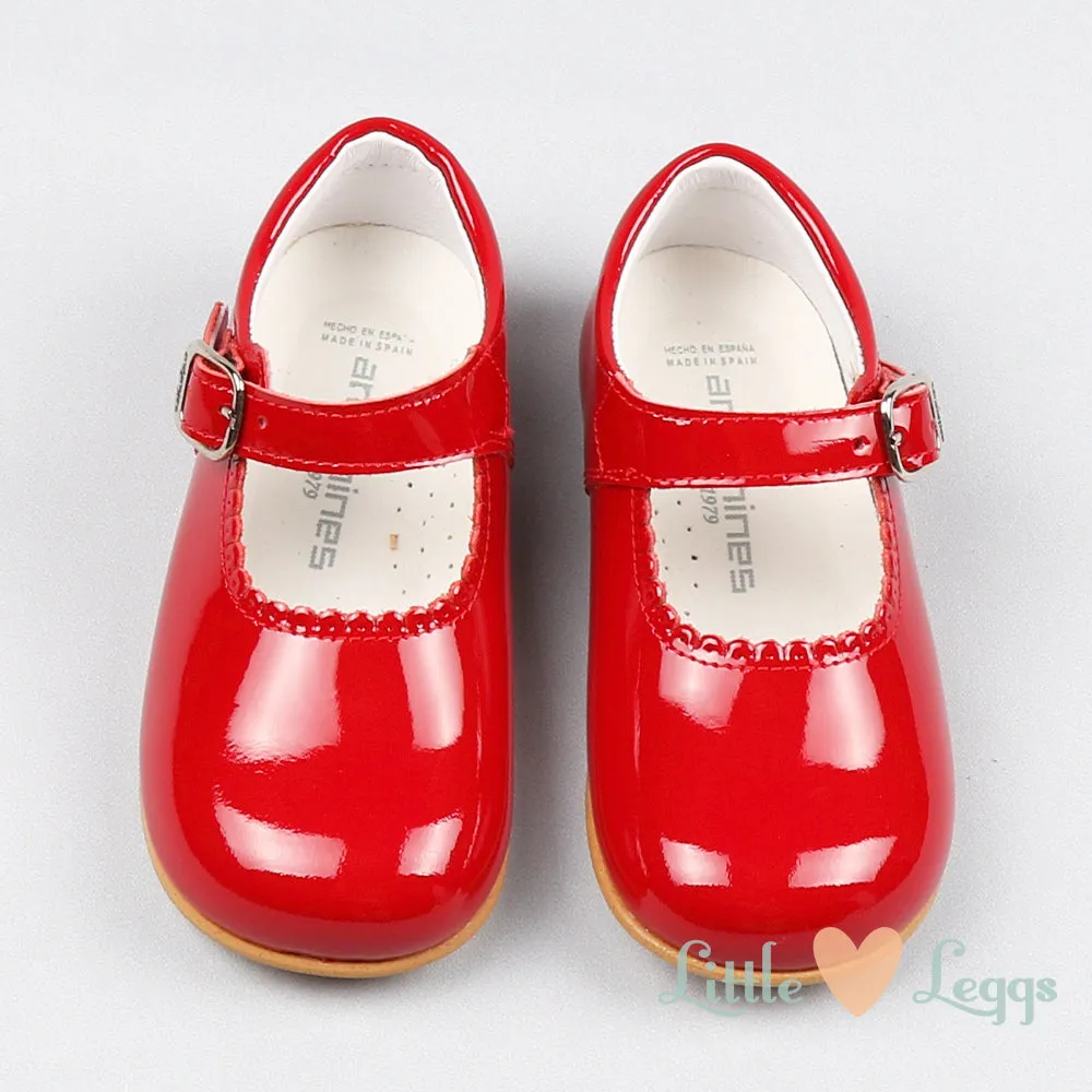 Girls Red Patent Mary Jane Shoe