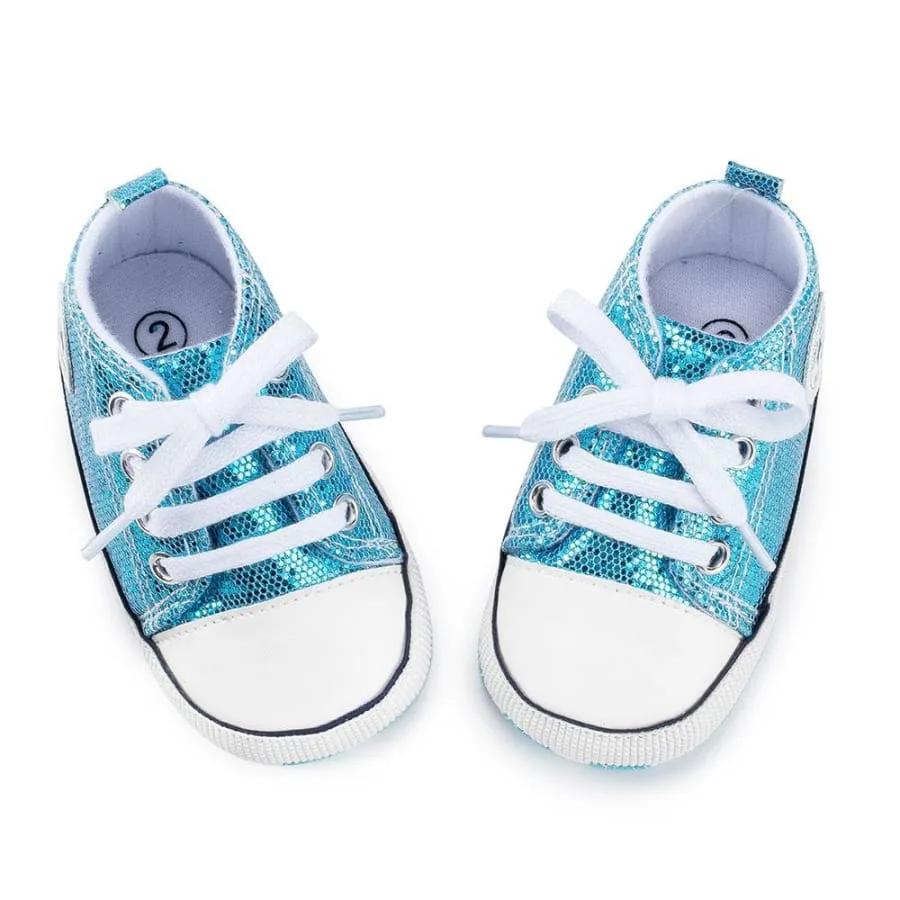 Goo's Glitter Sneaker - White