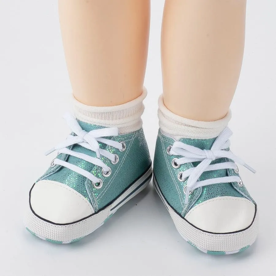 Goo's Glitter Sneaker - White