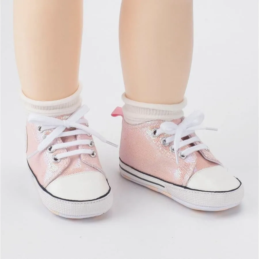 Goo's Glitter Sneaker - White