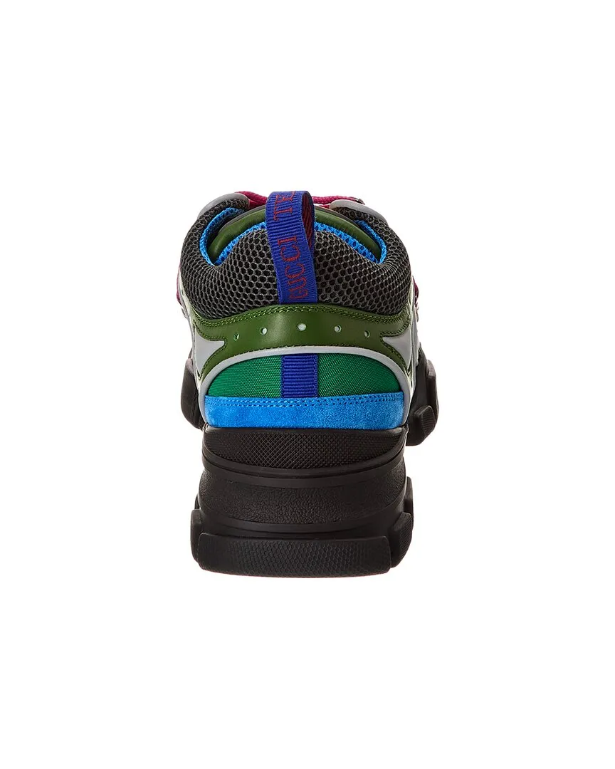 Gucci Flashtrek Canvas & Leather Sneaker