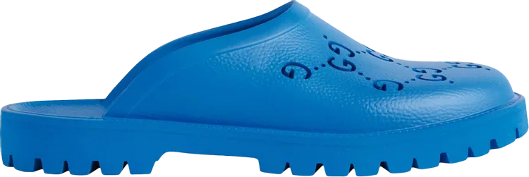 Gucci Slip On Sandal Bright Blue