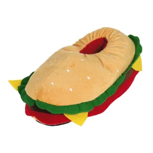 Hamburger Novelty Slippers JulesRoche Funny Cozy Non-Slip Design