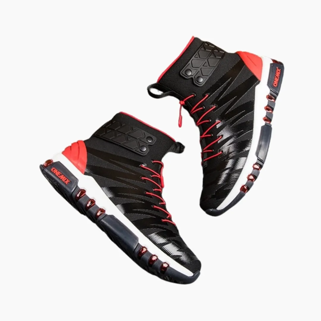 Height Increasing, Lace-Up : Hiking Boots for Men