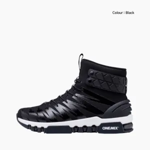 Height Increasing, Lace-Up : Hiking Boots for Men