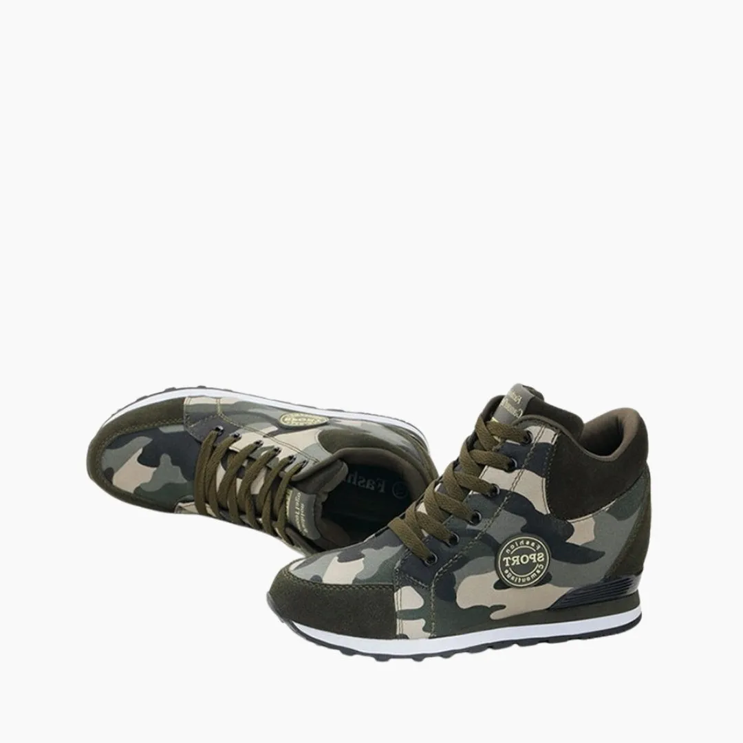 Height Increasing, Non-Slip Sole : Sneakers for Women
