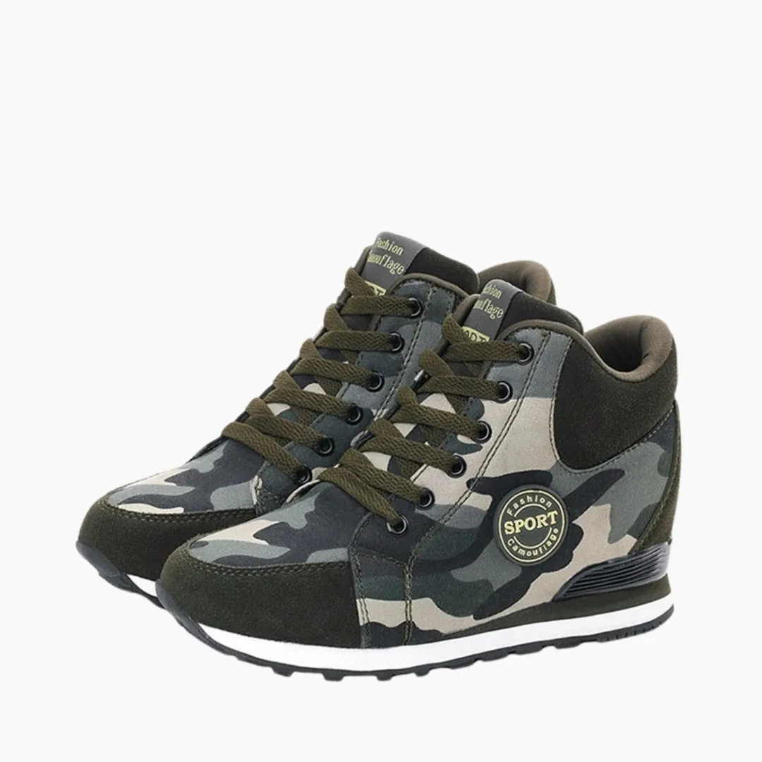Height Increasing, Non-Slip Sole : Sneakers for Women