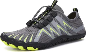 Hike Barefoot Shoes for Women Men Breathable Wide Toe Barefoot Shoes Box Waterproof Trail Running Healthy & Non-Slip Barefoot Shoe Zero Drop Athletic Cross-Trainer Fashion Sneakers
