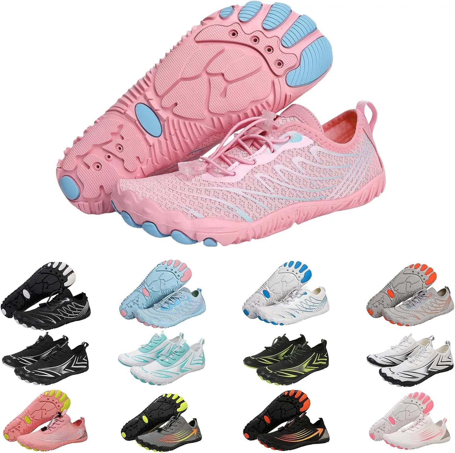 Hike Barefoot Shoes Women Water Shoe Trail Running Shoe Slip-On Soft Beach Breathable Hiking Outdoor Shoes Unisex