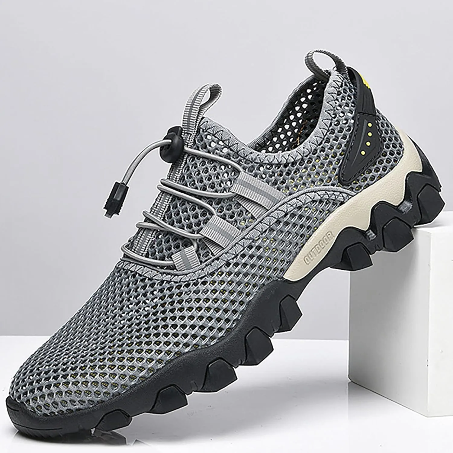 Hiking Sandals Men's Shoes Summer Breathable Mesh Shoes Sports Casual Men's Hiking Tourism