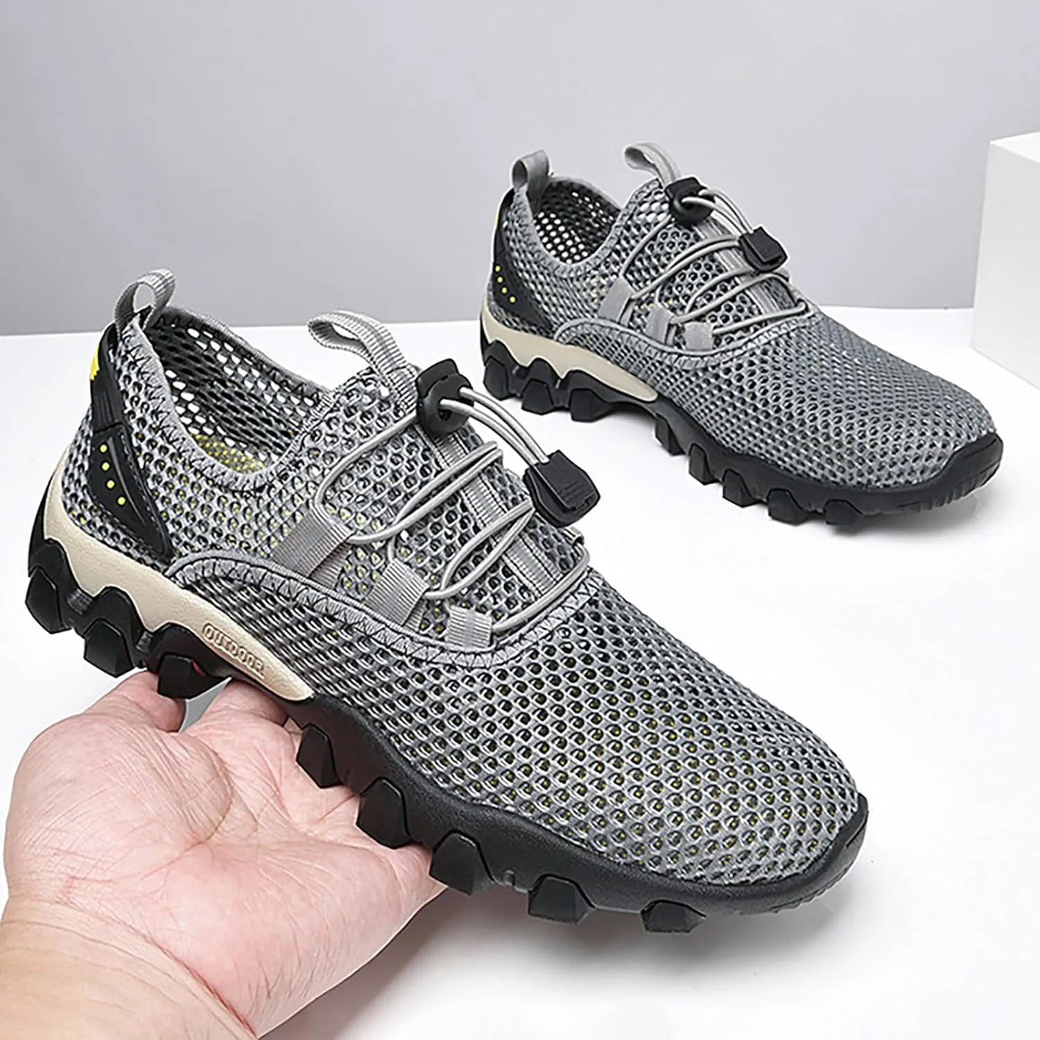 Hiking Sandals Men's Shoes Summer Breathable Mesh Shoes Sports Casual Men's Hiking Tourism