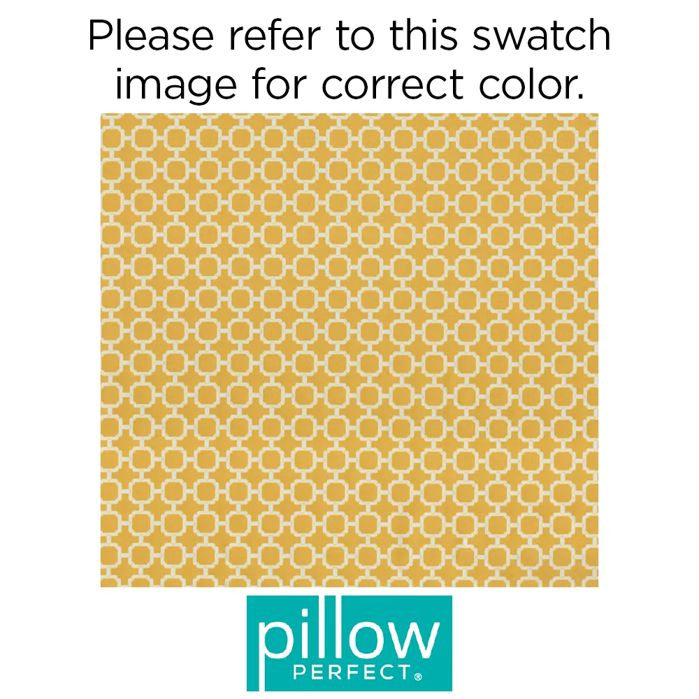 Hockley Yellow Oversized Rectangle Throw Pillow (Set Of 2)