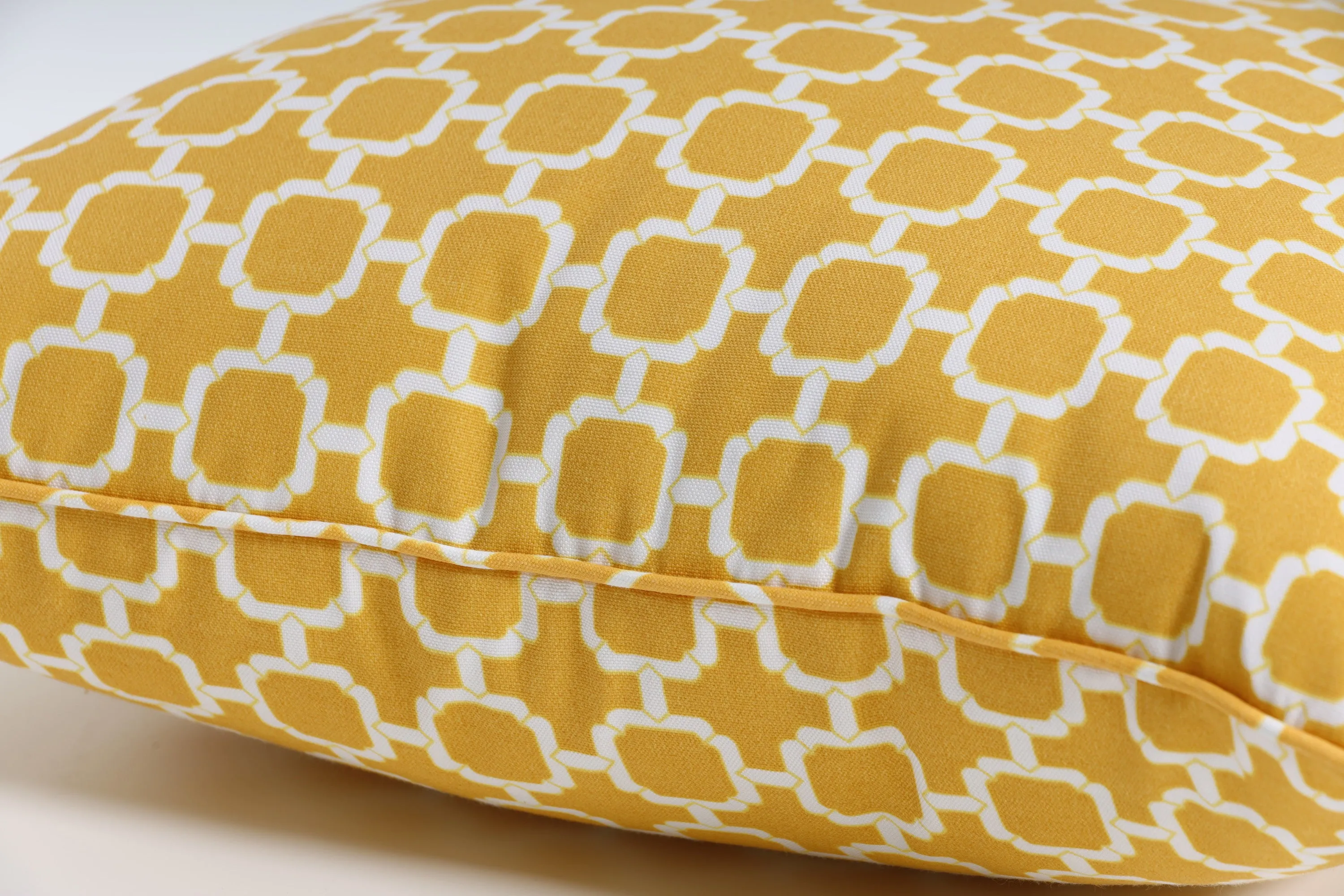 Hockley Yellow Oversized Rectangle Throw Pillow (Set Of 2)