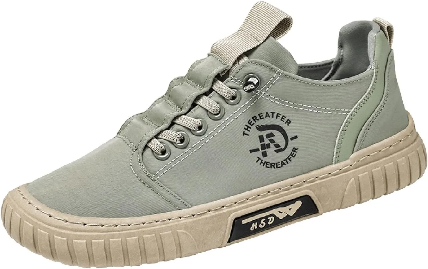 Hopomart Shoes for Men, Running Shoes for Men Breathable Lightweight Comfortable Fashion Non Slip Walking Shoes Fashion Sneakers Soft Sole Comfort Cross Trainer Lace Up Men's Shoes Indoor Outdoor