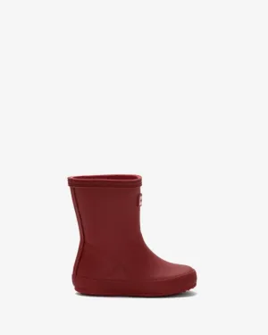 Hunter Kids LITTLE KIDS ORIGINAL FIRST CLASSIC BOOT MILITARY RED