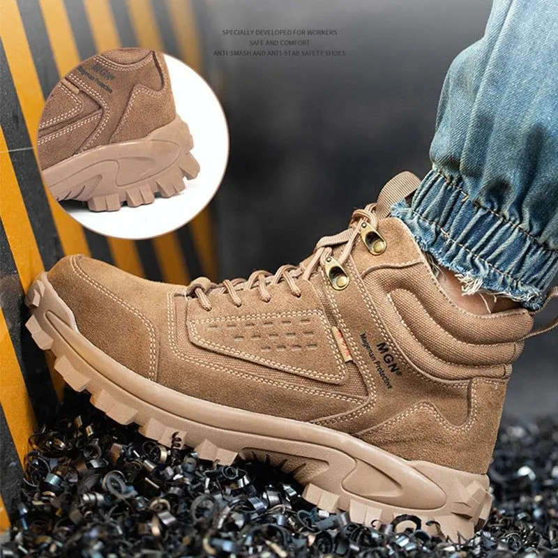 Indestructible Work Safety Boots Men's Casual Shoes MCSZXC28