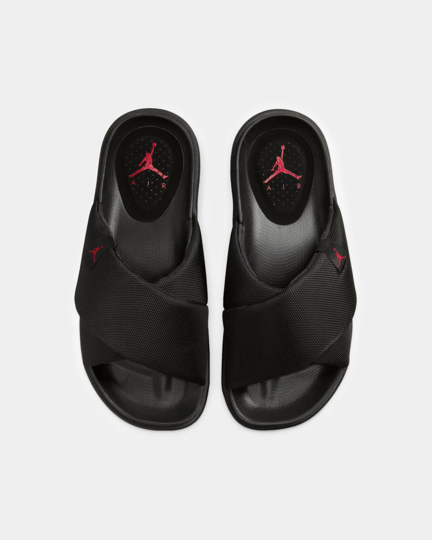 Jordan Women's Jordan Sophia Slides Black/Fire Red-Black