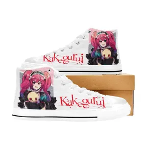 Kakegurui Compulsive Gambler Erimi Mushibami Shoes High Top Sneakers for Kids and Adults