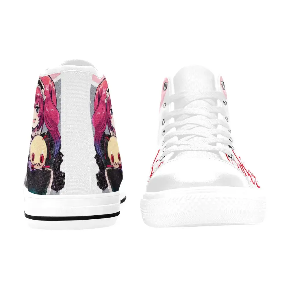 Kakegurui Compulsive Gambler Erimi Mushibami Shoes High Top Sneakers for Kids and Adults