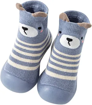 Kids Shoes Boys,Kids Shoes Boys Sock Shoes Non-Slip First Walker Floor Shoes Breathable Home Toddler Shoes 0-3 Years